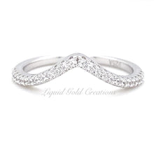 Load image into Gallery viewer, Chevron Stacker (Solid Gold)
